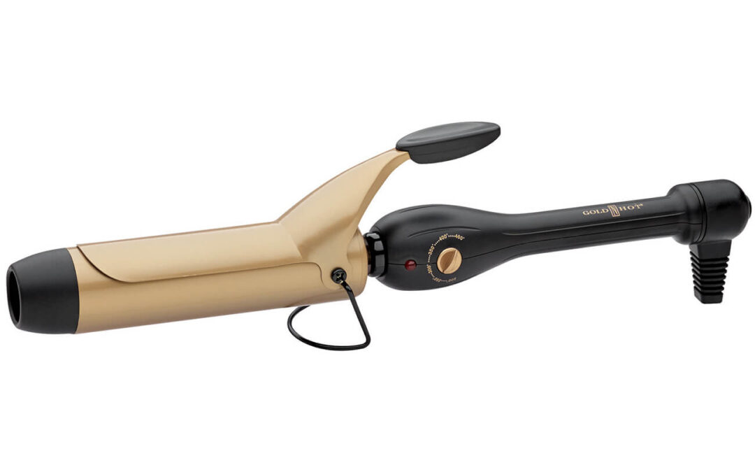 Gold ‘N Hot 1-½” Ceramic Spring Curling Iron